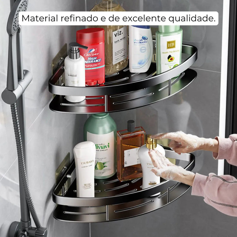 VitaAlu - Suporte Organizador Alumínio + Adesivos ProFix™ de Brinde! [FRETE GRÁTIS]