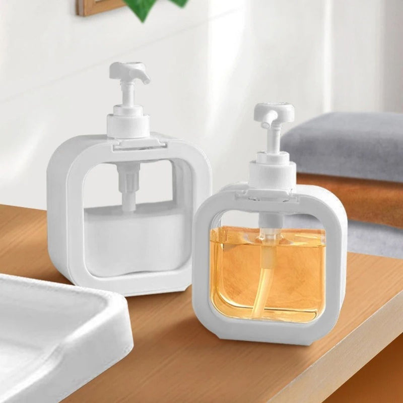 Dispenser Sabonete Líquido Portátil Banheiro Cozinha Lavabo Viagem 300ml