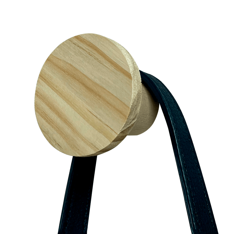 Pino Pendurador Gancho de Madeira Suporte
