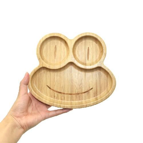 Prato Alimentação Bambu - Coleção Meu Animalzinho (1 Peça)