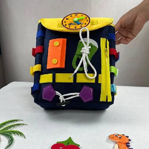 Mochila Montessori - Diversão em Qualquer Lugar!