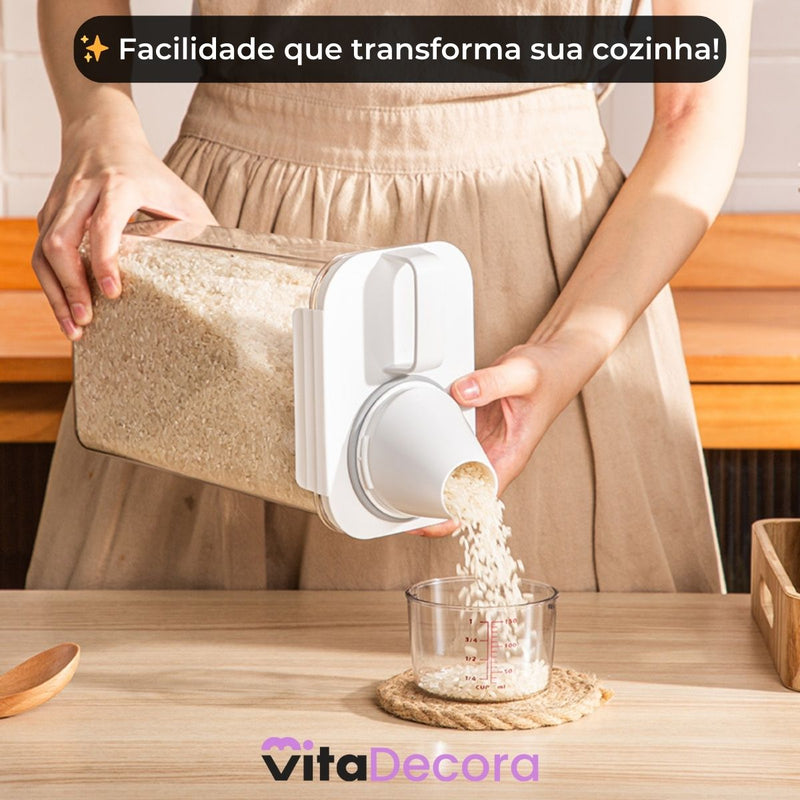 Condex 2 Litros - Potes Herméticos em Acrílico Vedados [ULTIMAS UNIDADES]