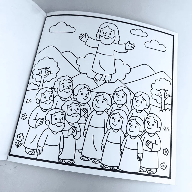 Historia da Bíblia Milagres de Jesus - Livro de Colorir