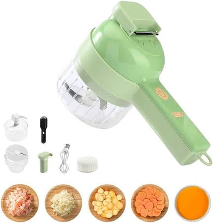 Triturador multifuncional 4 em 1 + Brinde Escova de limpeza